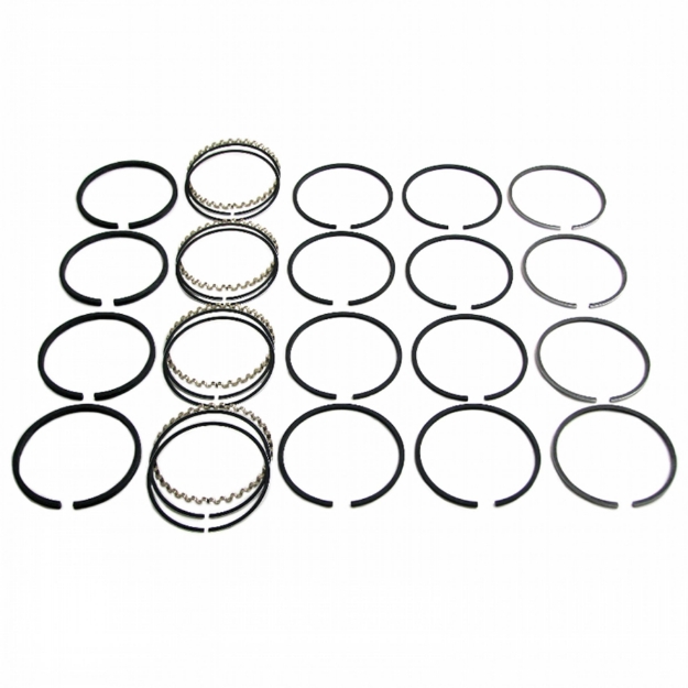 Picture of Piston Ring Set, 1)5/32"K, 2)1/8", 2)1/4", 4.125" bore, 1 cylinder set