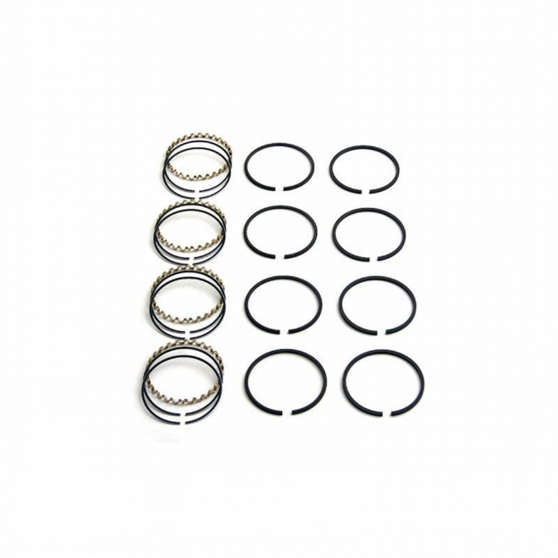 Picture of Piston Ring Set, .020" Oversize, 2-3/32, 1-3/16, 2.375" Standard bore, 4 cylinder set