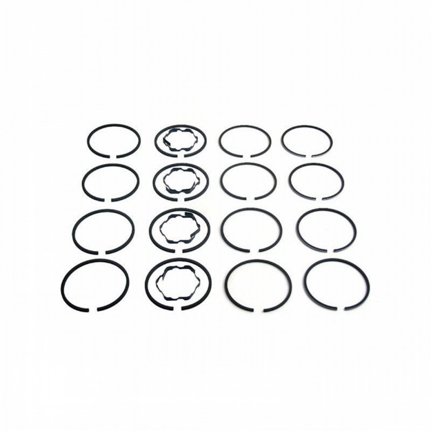 Picture of Piston Ring Set, Standard, 2-3/32, 1-5/16, 3.750" bore, 1 cylinder set; 2-5/32" oil rings for single groove