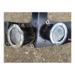 Fascia lights mounted on OEM bracket