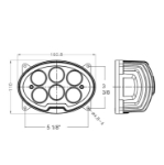 Headlight size