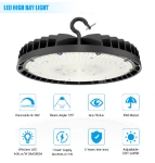 Picture of 240/200/150 watt, CCT 3/4/5K Selectable Economy UFO high bay light.