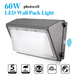 Picture of Wall Pack, 60/48/36 Watt, CCT selectable 3/4/5k, 100-277v - 7800lm.