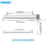 Picture of T10 Linkable  LED Shop Lights x 2