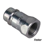 Picture of Faster Hydraulic Breakaway Coupler, Poppet Shut-Off, Male, Genuine OEM Style