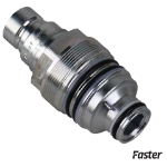 Picture of Faster Flat Face Hydraulic Breakaway Cartridge, Male, Genuine OEM Style