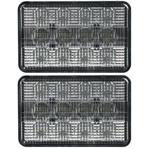 Picture of Hi-Lo Beam LED Cab Roof Light Set for Case IH Combines & Cotton Pickers, 4800 Lumens - (Pkg. of 2)