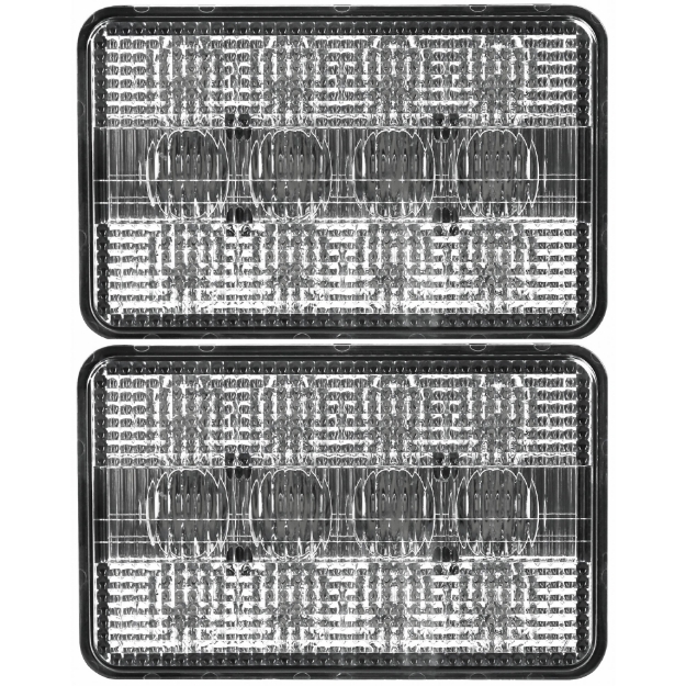 Picture of Flood/Spot Combo LED Cab Roof Light Set for Case IH Combines & Cotton Pickers, 4800 Lumens - (Pkg. of 2)