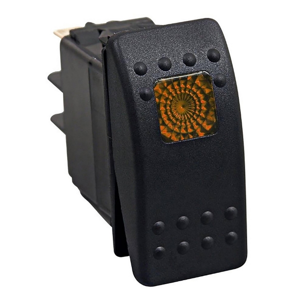 Picture of Tiger Lights Orange LED Rocker/Toggle Switch