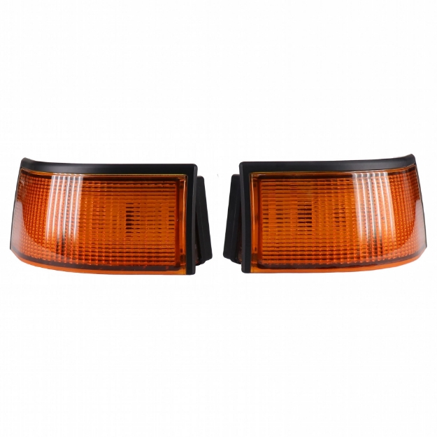 Picture of Amber LED Corner Warning Light Kit for John Deere, 2400 Lumens