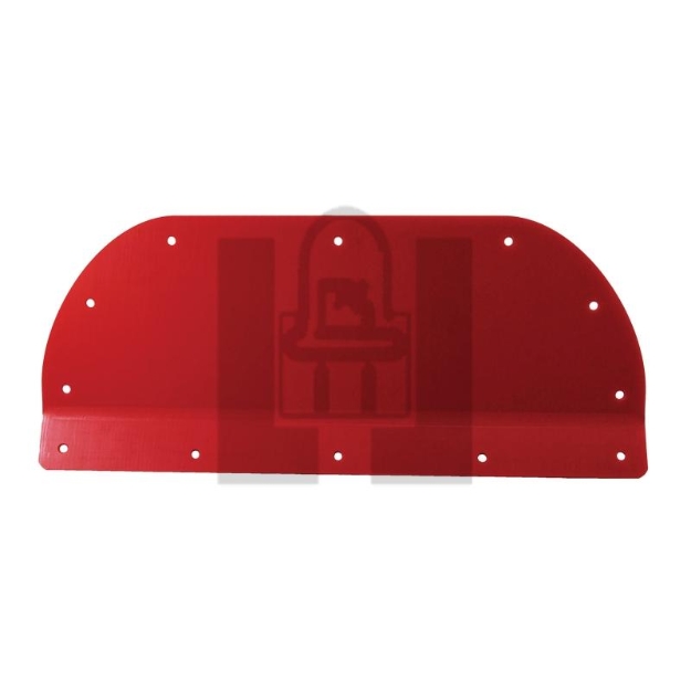 Picture of Divider Guard, IH Ctr.,UHMW /Red