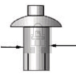 Picture of LONG HAMMER RIVETS 50/PC