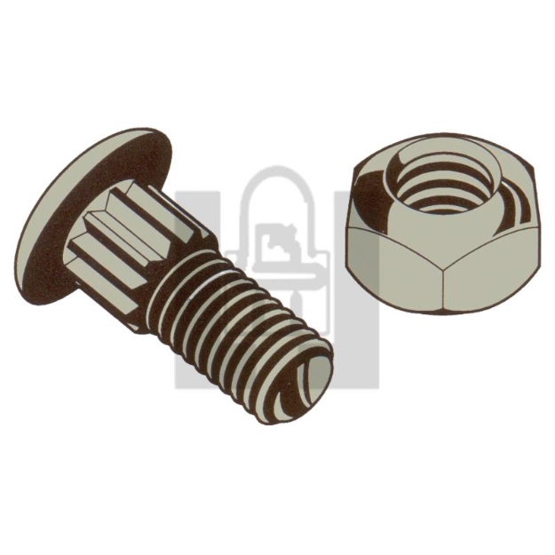 Picture of Section Bolts 5/8" W/Nuts(50)