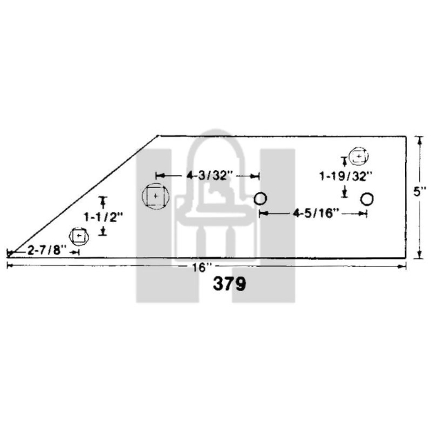 Picture of Landside Inner Plate
