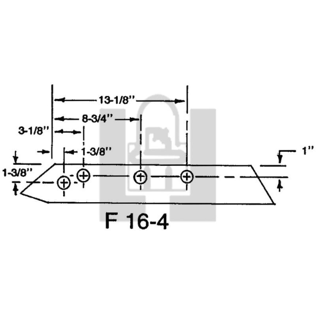 Picture of 14" 4 Bolt Ford GP Share
