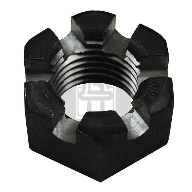 Picture of 1 1/2" Slotted Nut, grade 5