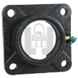Picture of 4 bolt cast flange