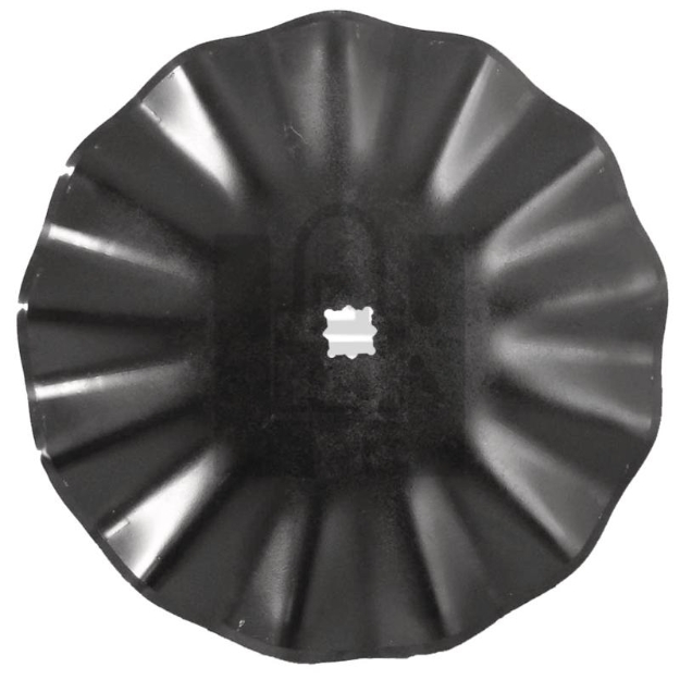 Picture of 18" 13 wave, 1" cut to fit 1-1/8" or 1-1/4" square.