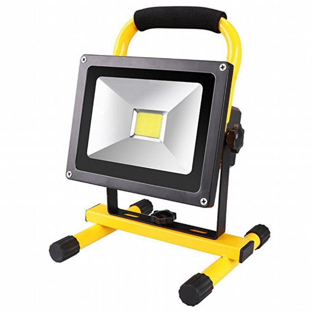 Picture of Cordless Rechargeable Flood Beam LED Work Light, 2400 Lumens